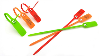 Custom Plastic Seal Tags High Tensile Strength